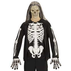 Tričko Skeleton veľkosť M-L